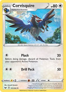 Corvisquire (151/202) [SWSH01 Sword & Shield Base Set] - Uncommon