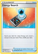 Energy Search (161/202) [SWSH01 Sword & Shield Base Set] Reverse Holofoil - Uncommon