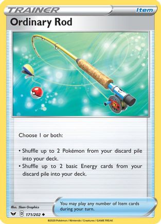 Ordinary Rod (171/202) [SWSH01 Sword & Shield Base Set] - Uncommon