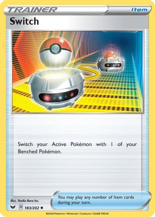 Switch (183/202) [SWSH01 Sword & Shield Base Set] - Uncommon