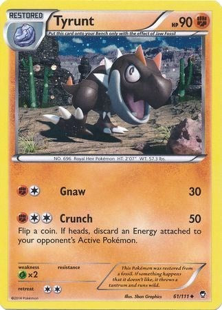 Tyrunt - 61/111 (Cosmos Holo) [MCAP - 061/111]