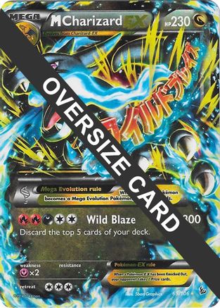 M Charizard EX (Form X) (69/106) [Jumbo Cards] Holofoil - Promo