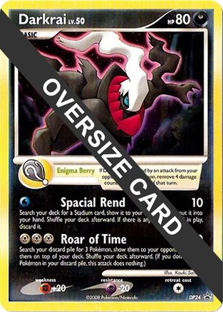Darkrai - DP24 (DP Black Star Promos) (DP24) [Jumbo Cards] Holofoil - Promo