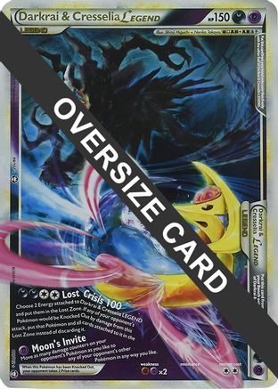 Darkrai & Cresselia Legend - 99/102 & (Single Oversized Promo) (99/102) [Jumbo Cards] Holofoil - Promo