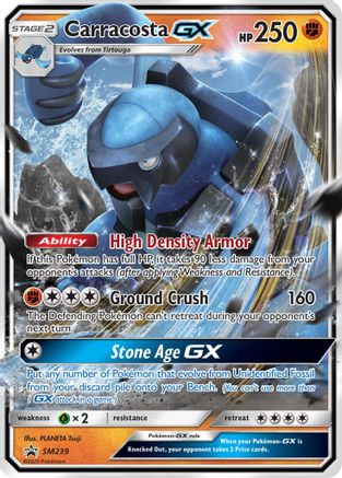 Carracosta GX (SM239/248) [SM Promos] Holofoil - Promo