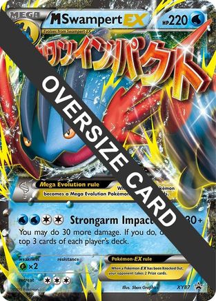 M Swampert EX - XY87 (XY87) [Jumbo Cards] Holofoil - Promo