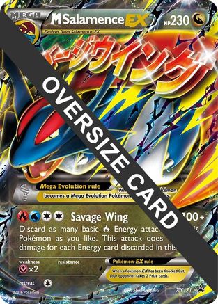 M Salamence EX - XY171 (XY171) [Jumbo Cards] Holofoil - Promo