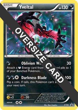 Yveltal - XY06 (XY06) [Jumbo Cards] Holofoil - Promo