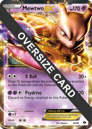 Mewtwo EX (54/99) [Jumbo Cards] Holofoil - Promo