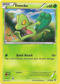 Treecko - 6/160 (Sheen Holo) [MCAP - 006/160]