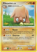 Piloswine (Prerelease) [Staff] (46/100) [Nintendo Promos] - Promo