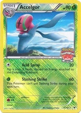 Accelgor (Championship Series) (12/101) [League & Championship Cards] Reverse Holofoil - Promo