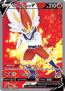 Cinderace V (Full Art) (178/192) [SWSH02 Rebel Clash] Holofoil - Ultra Rare