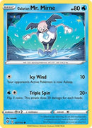 Galarian Mr. Mime (037/192) [SWSH02 Rebel Clash] - Common