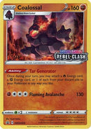 Coalossal - SWSH024 (Prerelease) [Staff] (SWSH024) [SWSH Sword & Shield Promo Cards] Holofoil - Promo