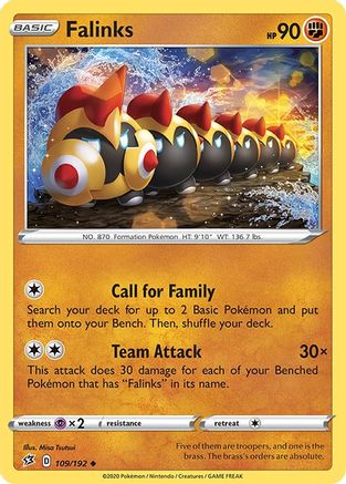 Falinks (109/192) [SWSH02 Rebel Clash] - Uncommon