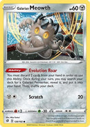 Galarian Meowth (126/192) [SWSH02 Rebel Clash] - Common