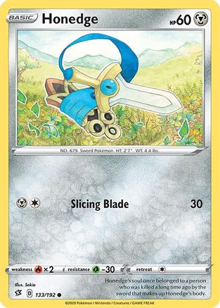 Honedge (133/192) [SWSH02 Rebel Clash] - Common