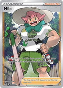 Milo (Full Art) (190/192) [SWSH02 Rebel Clash] Holofoil - Ultra Rare