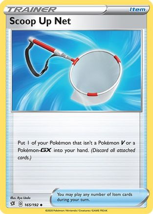 Scoop Up Net (165/192) [SWSH02 Rebel Clash] Reverse Holofoil - Uncommon