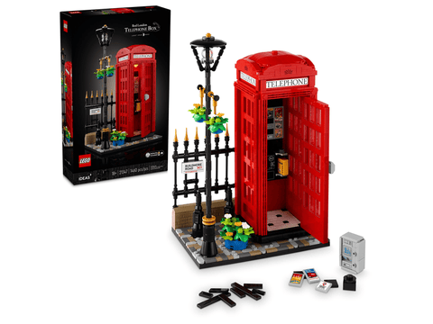 Red London Telephone Box - Lego IDEAS (21347) - NEW