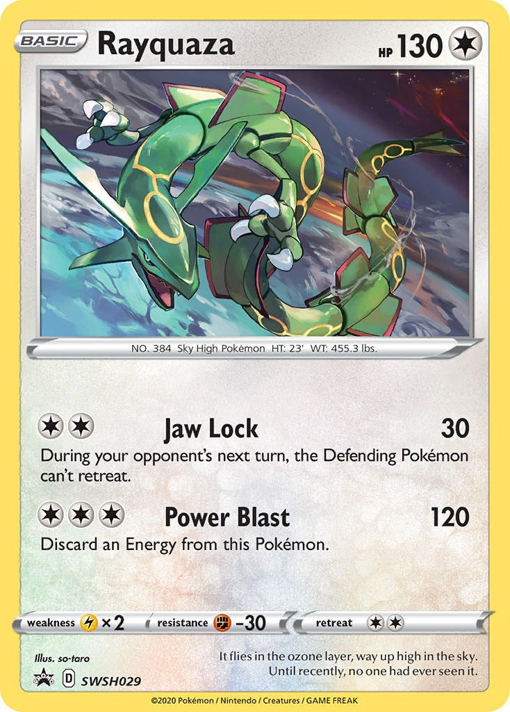 Rayquaza - SWSH029 [SWSD - 029]