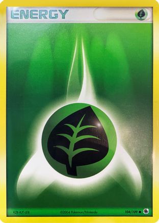 Grass Energy (EX Hidden Legends) (104/109) [Deck Exclusives] - Common