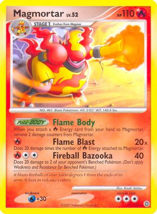 Magmortar (Secret Wonders) (31/132) [Deck Exclusives] Holofoil - Holo Rare