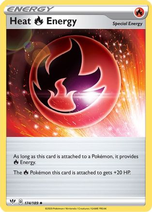 Heat R Energy (174/189) [SWSH03 Darkness Ablaze] - Uncommon