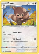Furret (136/189) [SWSH03 Darkness Ablaze] Reverse Holofoil - Uncommon