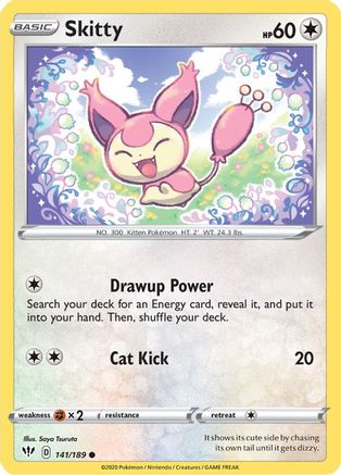 Skitty (141/189) [SWSH03 Darkness Ablaze] - Common