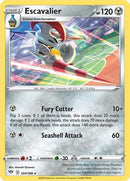 Escavalier (124/189) [SWSH03 Darkness Ablaze] - Rare