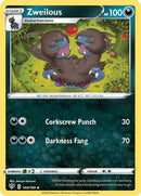 Zweilous (109/189) [SWSH03 Darkness Ablaze] - Uncommon