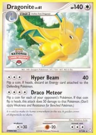 Dragonite (National Championships) (2/146) [League & Championship Cards] - Promo
