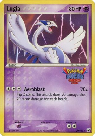 Lugia (Pokemon Rocks America) (029/115) [Miscellaneous Cards & Products] - Promo