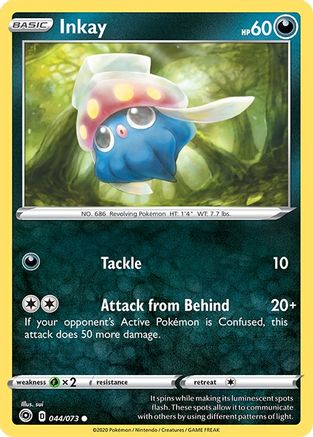 Inkay (044/73) [Champions Path] Reverse Holofoil - Common