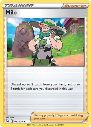 Milo (057/73) [Champions Path] Reverse Holofoil - Uncommon