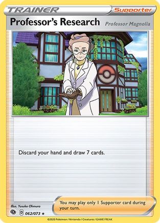 Professor's Research [Professor Magnolia] (062/73) [Champions Path] Reverse Holofoil - Holo Rare