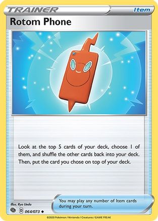 Rotom Phone (064/73) [Champions Path] - Uncommon