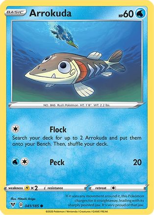 Arrokuda (041/185) [SWSH04 Vivid Voltage] Reverse Holofoil - Common