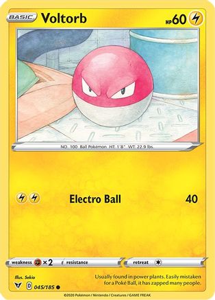 Voltorb (045/185) [SWSH04 Vivid Voltage] - Common
