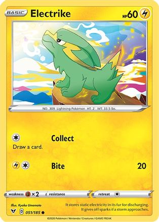 Electrike (051/185) [SWSH04 Vivid Voltage] Reverse Holofoil - Common