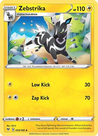 Zebstrika (054/185) [SWSH04 Vivid Voltage] - Uncommon