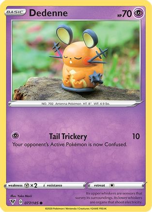 Dedenne (077/185) [SWSH04 Vivid Voltage] Reverse Holofoil - Common