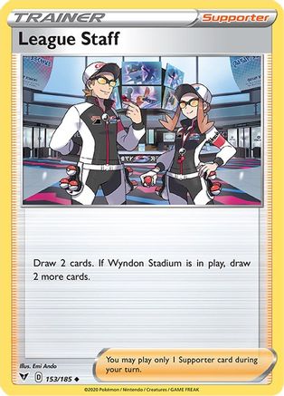 League Staff (153/185) [SWSH04 Vivid Voltage] - Uncommon
