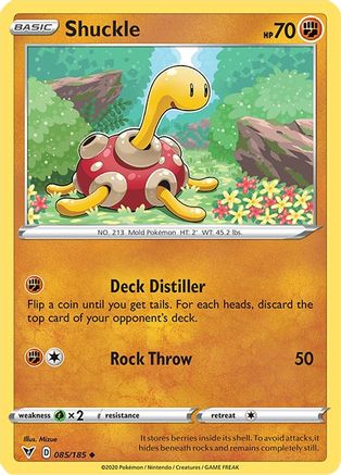 Shuckle (085/185) [SWSH04 Vivid Voltage] Reverse Holofoil - Uncommon