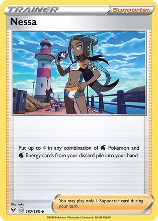 Nessa (157/185) [SWSH04 Vivid Voltage] Reverse Holofoil - Uncommon
