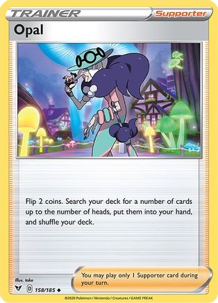 Opal (158/185) [SWSH04 Vivid Voltage] Reverse Holofoil - Uncommon