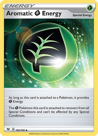 Aromatic Grass Energy (162/185) [SWSH04 Vivid Voltage] Reverse Holofoil - Uncommon