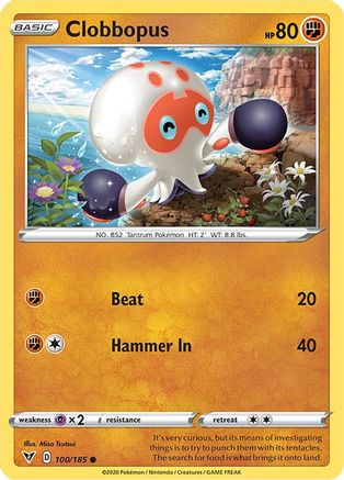 Clobbopus (100/185) [SWSH04 Vivid Voltage] - Common